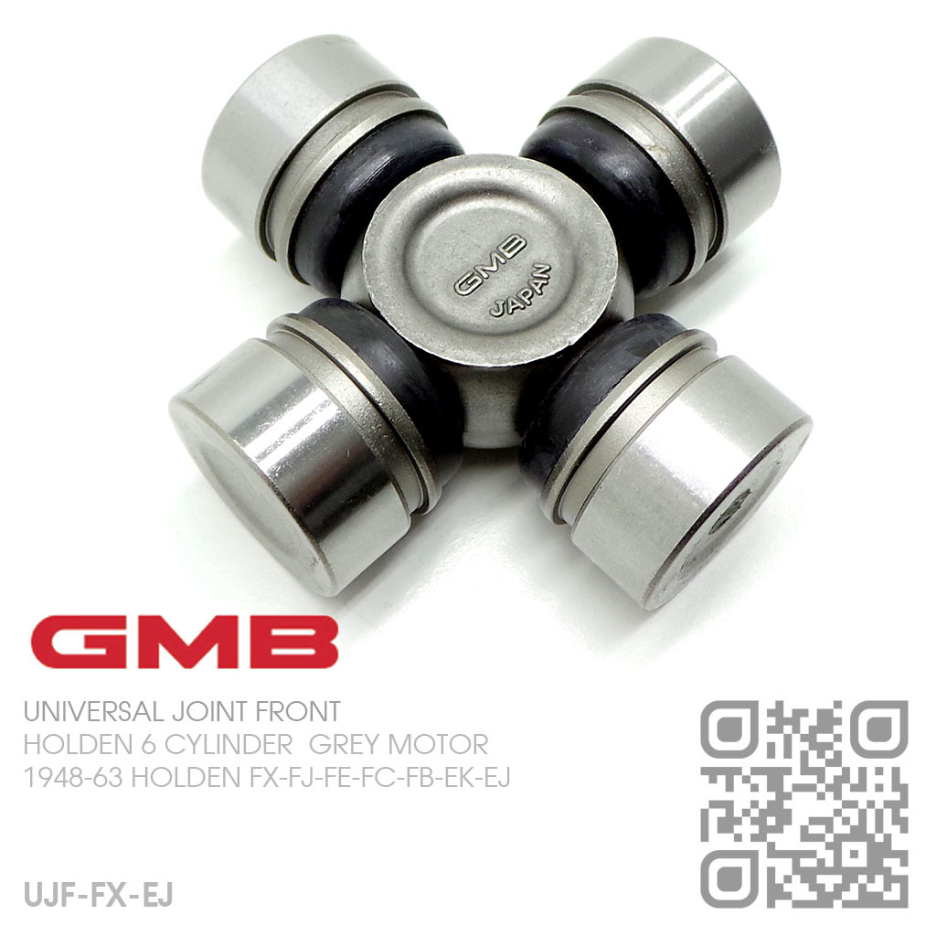 GMB UNIVERSAL JOINT FRONT SET HOLDEN 6 CYL GREY MOTOR HOLDEN FX