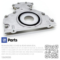 GENERAL MOTORS CRANKSHAFT REAR MAIN SEAL/ENGINE COVER [HOLDEN V8 GEN III LS1 5.7L, GEN IV LS2 6.0L & LS3 6.2L MOTOR]