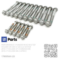 GM PERFORMANCE CYLINDER HEAD BOLT KIT [HOLDEN V8 GEN IV LS3 6.2L MOTOR]