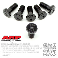 ARP PERFORMANCE 3/8" UNF FLYWHEEL BOLT SET [HOLDEN 6-CYL RED/BLUE/BLACK MOTOR]