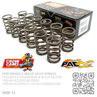 CROW CAMS PERFORMANCE SINGLE VALVE SPRING SET [HOLDEN 6-CYL BLUE & BLACK MOTOR]