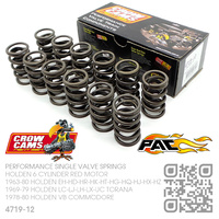 CROW CAMS PERFORMANCE SINGLE VALVE SPRING SET [HOLDEN 6-CYL RED MOTOR]