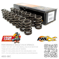 CROW CAMS PERFORMANCE SINGLE VALVE SPRING SET [CHEV V8 307-327-350 SMALL BLOCK MOTOR]