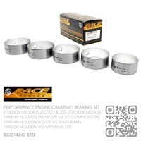 ACL RACE SERIES PERFORMANCE CAMSHAFT BEARING SET STANDARD SIZE [HOLDEN V8 304 INJECTED 5.0L & 355 STROKER 5.7L MOTOR]