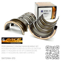ACL RACE SERIES PERFORMANCE MAIN BEARING SET STANDARD SIZE [HOLDEN V8 GEN IV LS2 6.0L & LS3 6.2L MOTOR]