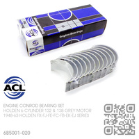 ACL DURAGLIDE CONROD BEARINGS SET -0.020" UNDERSIZE [HOLDEN 6-CYL 132 & 138 GREY MOTOR]