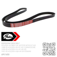 GATES MICRO-V SERPENTINE DRIVE BELT [HOLDEN V6 3800 3.8L MOTOR WITHOUT AIR]
