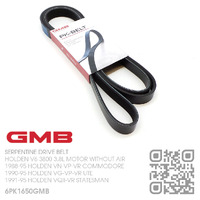 GMB PREMIUM SERPENTINE DRIVE BELT [HOLDEN V6 3800 3.8L MOTOR WITHOUT AIR]
