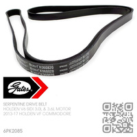 GATES MICRO-V SERPENTINE DRIVE BELT [HOLDEN V6 SIDI 3.0L & 3.6L MOTOR]
