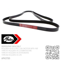 GATES MICRO-V SERPENTINE DRIVE BELT [HOLDEN V6 ECOTEC 3.8L MOTOR WITH AIR]