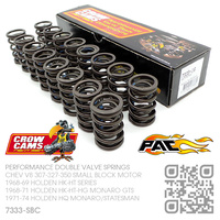 CROW CAMS PERFORMANCE DOUBLE VALVE SPRING SET [CHEV V8 307-327-350 SMALL BLOCK MOTOR]