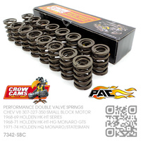 CROW CAMS PERFORMANCE DOUBLE VALVE SPRING SET [CHEV V8 307-327-350 SMALL BLOCK MOTOR]