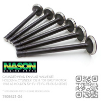 NASON CYLINDER HEAD EXHAUST VALVE SET [HOLDEN 6-CYL 132 & 138 GREY MOTOR]