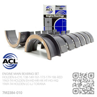 ACL DURAGLIDE MAIN BEARINGS SET -0.010" UNDERSIZE [HOLDEN 6-CYL 138-149-161-173-179-186 RED MOTOR]