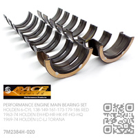 ACL RACE SERIES PERFORMANCE MAIN BEARINGS SET -0.020" UNDERSIZE [HOLDEN 6-CYL 138-149-161-173-179-186 RED MOTOR]