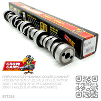 CROW CAMS 871286 PERFORMANCE BILLET HYDRAULIC ROLLER CAMSHAFT [HOLDEN V8 GEN IV LS2 6.0L & LS3 6.2L MOTOR]