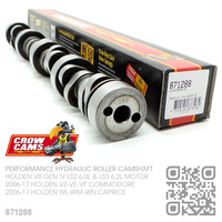 CROW CAMS 871288 PERFORMANCE BILLET HYDRAULIC ROLLER CAMSHAFT [HOLDEN V8 GEN IV LS2 6.0L & LS3 6.2L MOTOR]