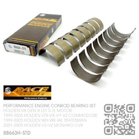 ACL RACE SERIES PERFORMANCE CONROD BEARINGS SET STANDARD SIZE [HOLDEN V8 GEN III LS1 5.7L MOTOR]