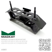 MACKAY MANUAL GEARBOX REAR MOUNT [HOLDEN V8 GEN IV LS2 6.0L MOTOR]