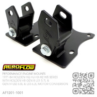 AEROFLOW PERFORMANCE ENGINE MOUNT SET [HOLDEN V8 GEN III LS1 5.7L & GEN IV LS2 6.0L/LS3 6.2L MOTOR]