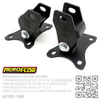 AEROFLOW PERFORMANCE ENGINE MOUNT SET [HOLDEN V8 GEN III LS1 5.7L & GEN IV LS2 6.0L/LS3 6.2L MOTOR]