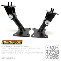 AEROFLOW PERFORMANCE ENGINE MOUNT SET [HOLDEN V8 GEN III LS1 5.7L & GEN IV LS2 6.0L/LS3 6.2L MOTOR]