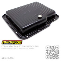 AEROFLOW EXTRA CAPACITY TRANSMISSION PAN [GM POWERGLIDE AUTOMATIC][BLACK]