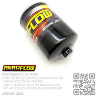 AEROFLOW PERFORMANCE OIL FILTER [CHEV V8 307-327-350 SMALL BLOCK MOTOR]