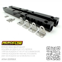 AEROFLOW BILLET ALLOY FUEL RAILS [HOLDEN V8 GEN III LS1 5.7L MOTOR]