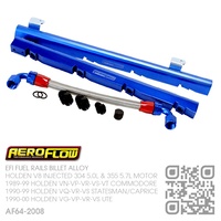 AEROFLOW BILLET ALLOY FUEL RAILS [HOLDEN V8 304 5.0L INJECTED & 355 5.7L STROKER MOTOR]
