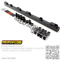 AEROFLOW BILLET ALLOY FUEL RAIL [HOLDEN 6-CYL RB30E & RB30ET TURBO 3.0L MOTOR]