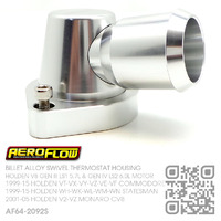 AEROFLOW BILLET ALLOY SWIVEL THERMOSTAT HOUSING [HOLDEN V8 GEN III LS1 5.7L & GEN IV LS2 6.0L MOTOR]