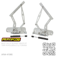 AEROFLOW BILLET ALLOY BONNET HINGE KIT [LC-LJ TORANA]