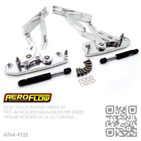 AEROFLOW BILLET ALLOY BONNET HINGE KIT [HQ-WB][LH-UC]
