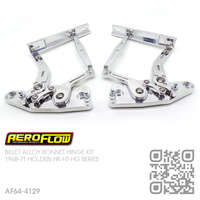 AEROFLOW BILLET ALLOY BONNET HINGE KIT [HK-HT-HG]