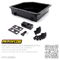 AEROFLOW FABRICATED ALLOY  3" DEEP TRANSMISSION PAN [GM TURBO 350 AUTOMATIC]