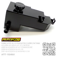 AEROFLOW FABRICATED ALLOY RADIATOR OVERFLOW TANK [HOLDEN V8 GEN III LS1 5.7L]
