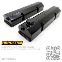 AEROFLOW FABRICATED ALLOY ROCKER COVERS [CHEV V8 307-327-350-400 SMALL BLOCK MOTOR]