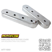 AEROFLOW FABRICATED ALLOY ROCKER COVERS [HOLDEN V8 GEN III LS1 5.7L, GEN IV LS2 6.0L & LS3 6.2L MOTOR]