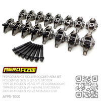 AEROFLOW PERFORMANCE ROLLER ROCKER ARM SET [HOLDEN V8 GEN III LS1 5.7L MOTOR]