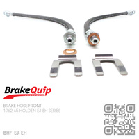 BRAKEQUIP RUBBER HYDRAULIC BRAKE HOSE FRONT KIT [EJ-EH]