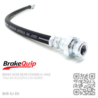 BRAKEQUIP RUBBER HYDRAULIC BRAKE HOSE REAR [EJ-EH][CHASSIS to AXLE]
