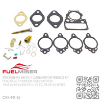 FUELMISER STROMBERG BXOV-1 CARBURETTOR REBUILD KIT [HOLDEN 6-CYL 132 & 138 GREY MOTOR]