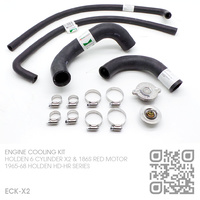 EARLY HOLDENS ENGINE COOLING KIT [HOLDEN 6-CYL 179X2, 186X2 & 186S RED MOTOR]