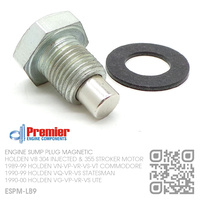 PREMIER MAGNETIC SUMP PLUG STANDARD SIZE [HOLDEN V8 304 INJECTED 5.0L & 355 STROKER 5.7L MOTOR]