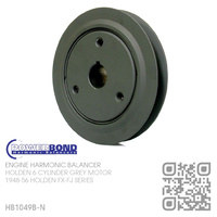 POWERBOND HARMONIC BALANCER WIDE BELT 15A [HOLDEN 6-CYL 132 GREY MOTOR]