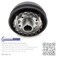 POWERBOND HARMONIC BALANCER [HOLDEN V6 ECOTEC 3.8L MOTOR]