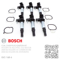 BOSCH COIL OVER PLUG IGNITION KIT [HOLDEN V6 ALLOYTEC 3.6L MOTOR]