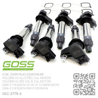 GOSS COIL OVER PLUG IGNITION KIT  [HOLDEN V6 ALLOYTEC 3.6L & SIDI 3.0L & 3.6L MOTOR]