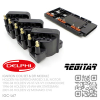 DELPHI IGNITION COILS & REGITAR DFI MODULE [HOLDEN V6 SUPERCHARGED 3.8L MOTOR]